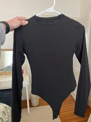 SKIMS Long Sleeve Crew Neck Bodysuit thumbnail 3