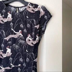 Reformation‎ Dress Gavin Midi Slit Open Back Champagne 0 EUC thumbnail 4