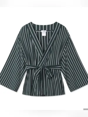 Lake DreamModal® Kimono Pajama Top Large thumbnail 2