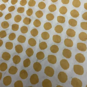 Ikea Gold & White Polka Dot SKYNKE Reusable Shopping Bag Approximately 14"X14.5" thumbnail 6