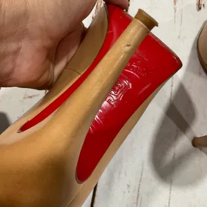 Christian Louboutin Leather Color‎ Block Pattern D’Orsay Pumps thumbnail 10