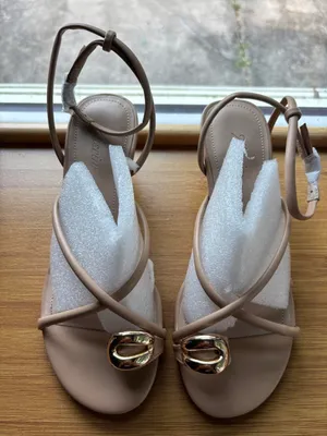 & Other Stories Sandals With A Gold Buckle Detail thumbnail 1