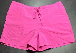 L.L Bean Women’s Size XL Pink Bermuda 3.5" Inseam Pockets OBUY3 Supplex Shorts thumbnail 1