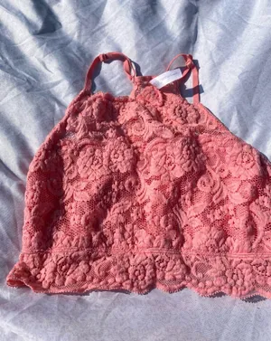 mae pink bralette thumbnail 1