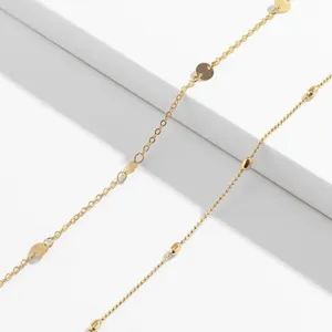 14K Gold Plated Belly Chain Adjustable Layered Chain for Women Sexy Waist Chain thumbnail 3