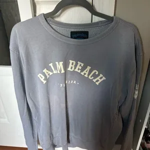 Palm Beach CrewNeck Gray Size M thumbnail 1