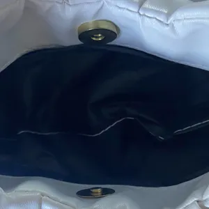 SheIn White Ruched Mini Purse thumbnail 5