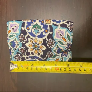 Vera Bradley Euro Wallet Lisbon Medallion RFID Trifold Snap Close Travel Compact thumbnail 12