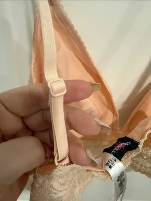 Cosabella Peach Lace Trim Bralette thumbnail 4