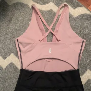 FP Movement by Free People Pink and Black Jumpsuit thumbnail 2