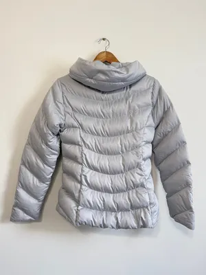 Patagonia Women’s Downtown Loft Jacket Size Small Gray Down Puffer thumbnail 7