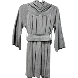 Anthropologie Moth Angora Sweater Belted Open Front Knit Cardigan S‎ thumbnail 2