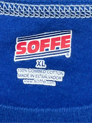 Soffe Kansas Jayhawks Football Women’s Layered Look Graphic Long Sleeve Shirt XL thumbnail 8