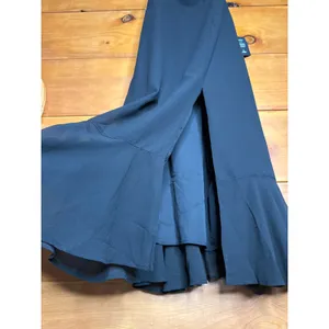 Lulus Summer Invite Black Tie-Strap Tiered Midi Dress Bridesmaid Holiday Small thumbnail 4