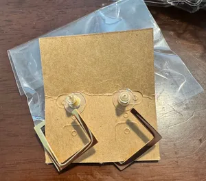 Gold Boutique Earrings thumbnail 2