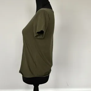 Old Navy Olive Green Short Sleeve Tshirt‎ Sz XS thumbnail 3