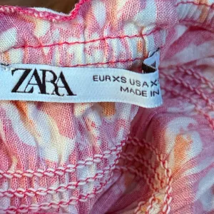 Zara floral Hawaiian tropical print long midi dress thumbnail 3