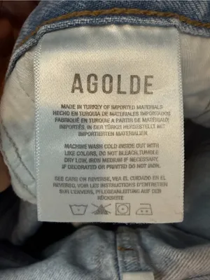 AGOLDE Minka Cargo Jeans in Realm‎ Light Blue Size 26 thumbnail 8