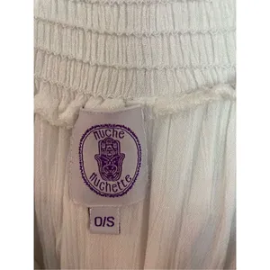 Muche muchette white gauze embroidered swing dress thumbnail 4