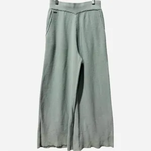 The Normal Brand Lounge Set Helen Knit Sweater Henley Top Wide Leg Pants XS / S thumbnail 8