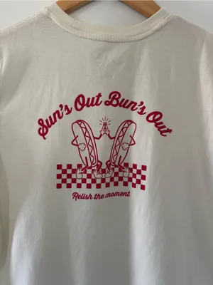 Universal Threads Cream Shirt with Red Details Size S thumbnail 4