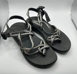 Chacos Z/Cloud 2 Womens Size 10 Black Grey Strappy Toe Loop Hiking Sandals thumbnail 1