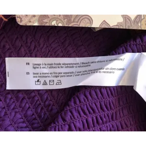 Band of the Free NWT Floriane Purple Floral Balloon Sleeve Crop Top Women Large thumbnail 10