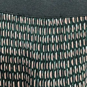 Adrianna Papell Black Pink Geometric Pleated Maxi Skirt‎ XS thumbnail 4
