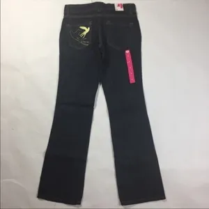 Dear by Amanda Bynes Low‎ Rise Bootcut Jean Blue Size 4 thumbnail 3