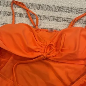 Haloon Womens Ruched Spaghetti Strap Cutout High Leg One Piece Swimsuit Swimwear thumbnail 8