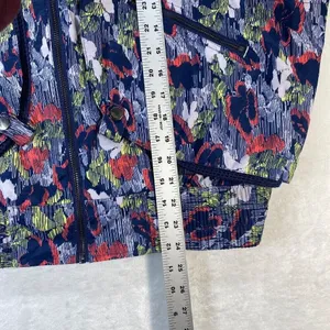 FP Movement‎ Floral Print Vest Full Zip Sleeveless Jacket Lightweight L thumbnail 3