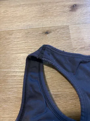 Dark Purple Racerback Gymshark Sports Bra thumbnail 5
