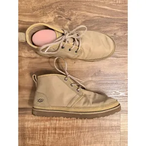 UGG Neumel‎ Ripstop Suede Tan Chukka Boots Womens Lace Up Desert Boots Sz 9 thumbnail 6