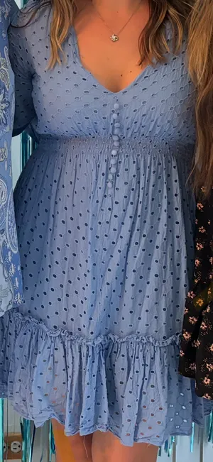 Taylor Mini Dress Blue Size 14 thumbnail 6