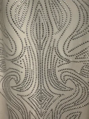 Women’s Cream Studded Cocktail Dress thumbnail 2