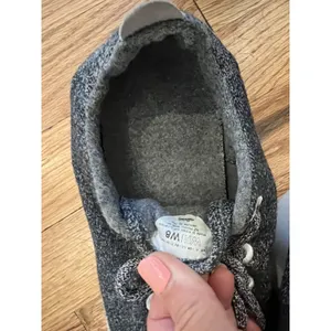 Allbirds Wool Runners Womens Sz 8 Charcoal Gray Merino‎ Wool Lace Shoes USED thumbnail 4