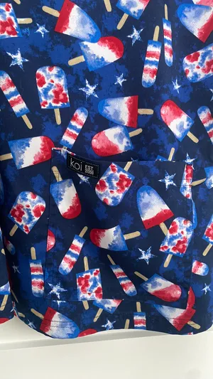 Koi Basics Scrub Too Blue Size M thumbnail 3