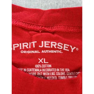 USC Trojans Shirt Womens XL Spirit Jersey Red Oversized Cropped Sweatshirt Shirt thumbnail 5