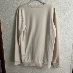 Nana‎ Sweatshirt Beige M Women Graphic Casual Gift Cozy Comfortable Soft Grandma thumbnail 4