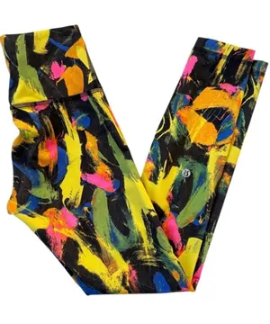 EUC Lululemon Wunder Train High Rise Leggings Size 4 Retail $118.00 thumbnail 1