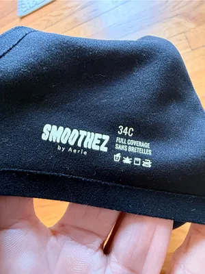 Smoothies by Aerie 34C Black T Shirt Bra‎ Underwire thumbnail 5