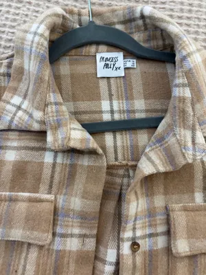 Princess Polly Flannel Jacket thumbnail 3