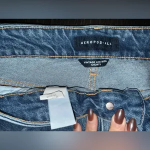 Aeropostale Blue Denim Shorts thumbnail 2