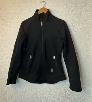Spyder Black Women's Core Sweater style Softshell Jacket thumbnail 1