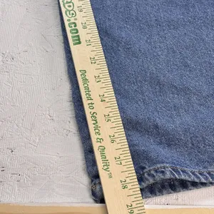 Witty Fox Jeans Women 5/27 Blue Cotton Denim Wide-Leg Travel Faded Stretch thumbnail 16