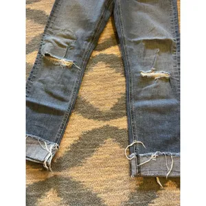 Rag & Bone Dre Capri Jeans Distressed Step Hem Size 28 Made in USA thumbnail 5