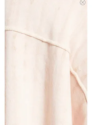 Free People Montauk High/Low Button-Up Shirt Jacket Shacket Tea Combo NWT Size L thumbnail 6