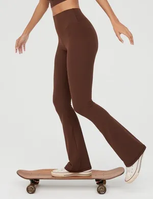 Aerie Offline Real Me Xtra Bootcut Legging in Dark Maple Size XXL New with tags thumbnail 1