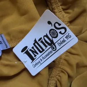 NWT FavLux medium mustard‎ maxi dress thumbnail 6