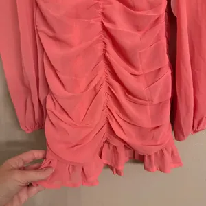 REVOLVE‎ | MORE TO COME Petra Ruched Mini Dress thumbnail 4